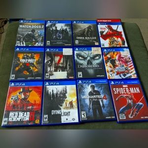 PS4 Games (negotiable)